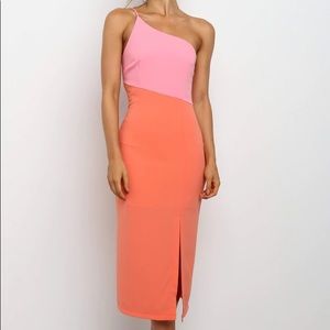 Petal & Pup Xiomar Dress-Orange